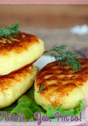Фото Картофельные зразы с печеночной начинкой.