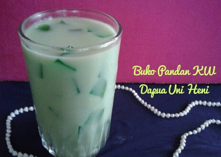 Cara Memasak Buko Pandan Kw Wajib Dicoba