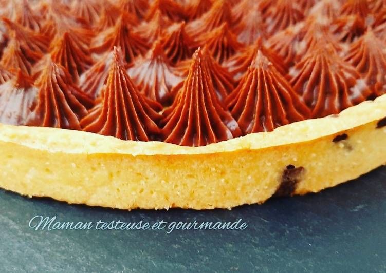 Recette: Tarte cookie addict chocolat