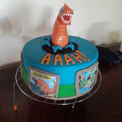 A picture of Torta de cumpleaños(receta de bizcochuelo, ideas de rellenos).
