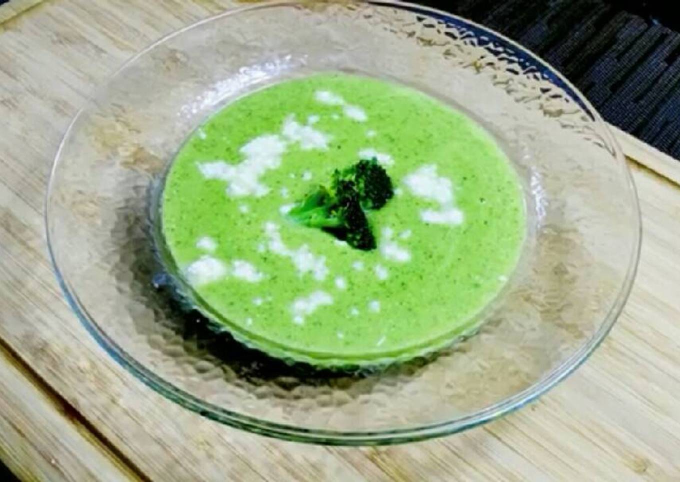 Crema de brócoli