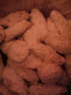 صورة لوصفة كعك السميد بجوز الهند