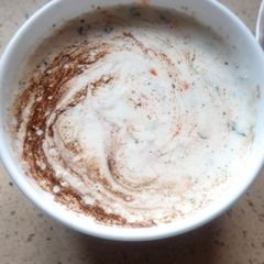 A picture of Potato raita.