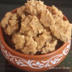 A picture of Urad dal vadi.