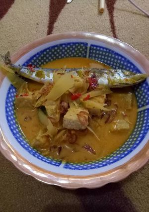 Foto resep Sayur santan pepaya & ikan Pindang