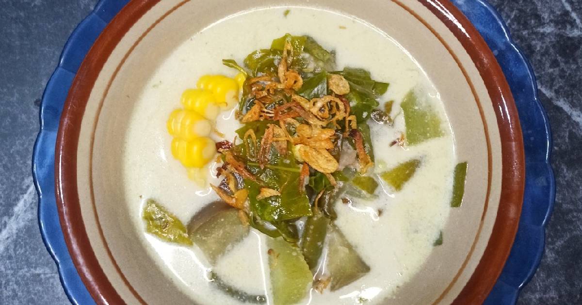 Resep Lodeh Daun Melinjo Terong Oleh Diah Ayu Ap Cookpad