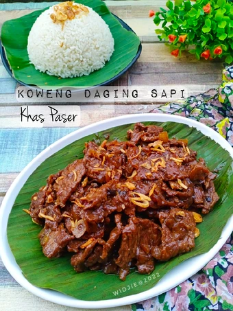 Langkah Mudah untuk Membikin Resep Koweng Daging Sapi Khas Paser (M25) yang Uenak Anti Ribet, Mantap