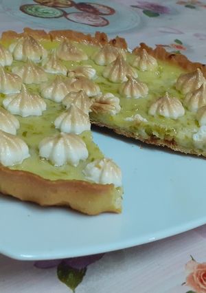 صورة لوصفة تارت الليمون tarte au citron