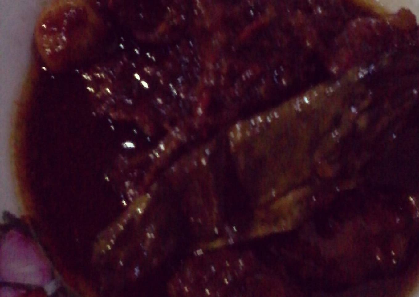 Krengsengan Daging