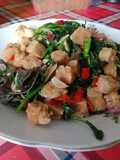 9.Tumis tempe salada air (kenci)