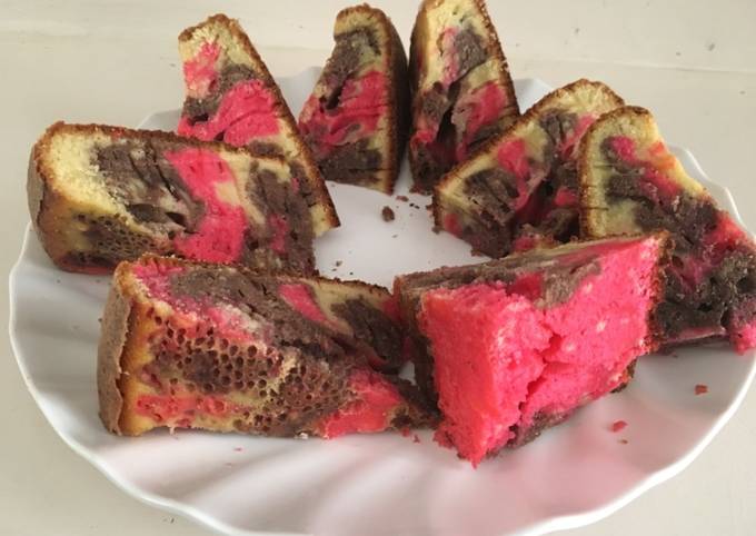 Recipe of Speedy Banana#rainbow cake