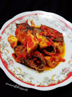 Foto resep 13. Tahu + ikan tongkol balado