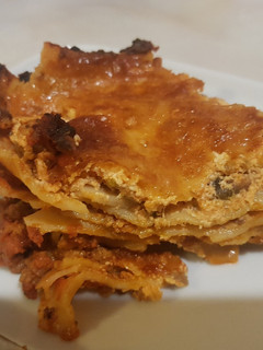 Lasagne bolognese gombával recept fotója