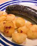 Boudin Noir (Dồi Huyết) & Táo Chiên Bơ