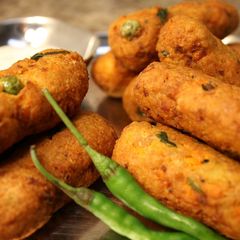A picture of Roti Rolls | Left Over Roti Rolls.