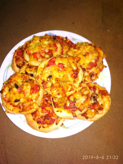 صورة لوصفة ميني بيتزا 🍕