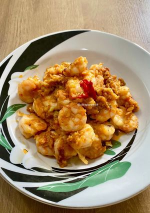 Foto resep Udang Goreng Saus Telur Asin