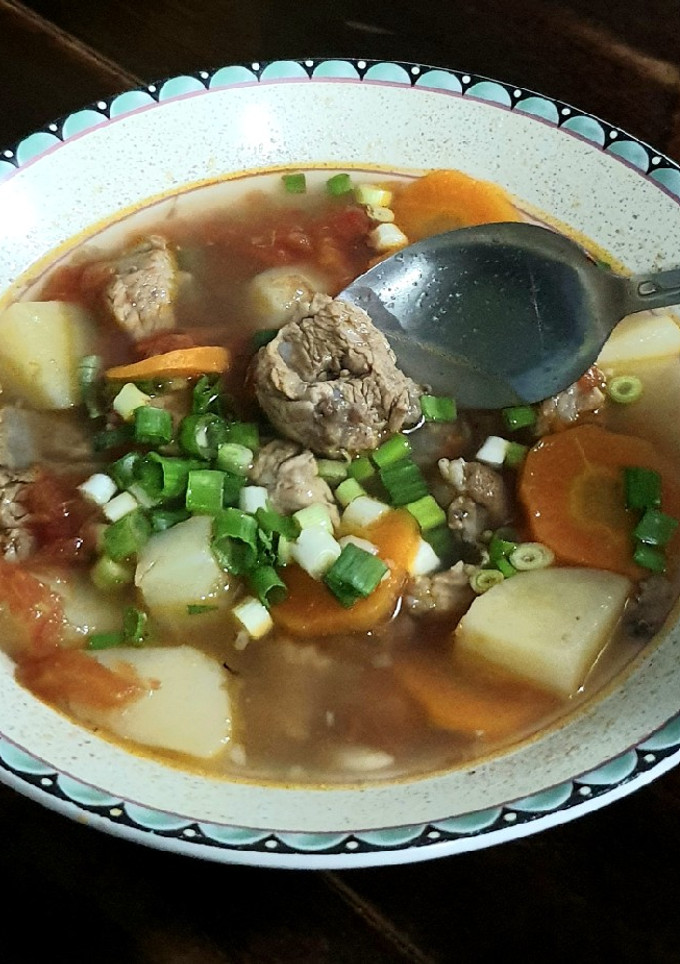 Foto resep Sop Daging Sapi Bening (Slow Cooker)