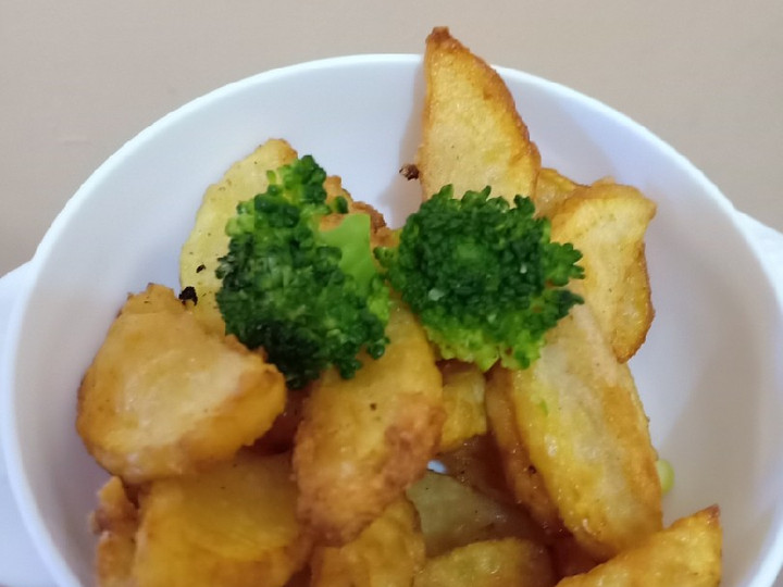 Yuk intip, Bagaimana cara memasak Kentang goreng crispy  spesial