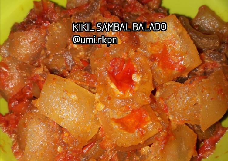 Easiest Way to Cook Delicious Kikil sambal balado