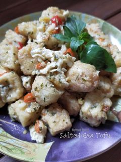 Foto resep Salted Egg Tofu