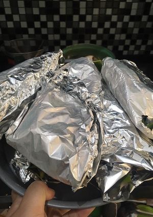 Foto resep Pepes Patin Bawang Merah Simple
