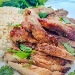 A picture of Vietnamese Style Pork Chops.