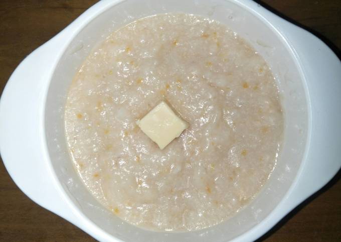 MPASI Lengkap 6m+ Bubur Salmon Kacang Merah