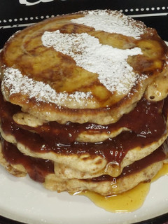 Almás amerikai palacsinta recept fotója