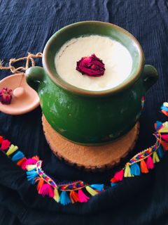 عکسی از دستور ماست پر چرب خانگی