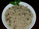 Moro de guandules Dominicano