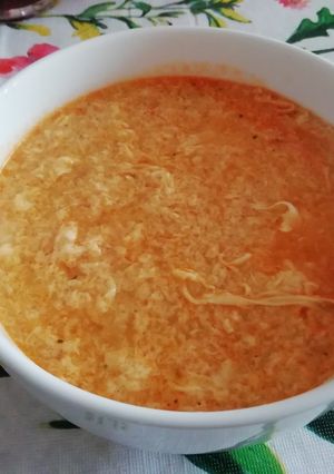 Tojásleves recept fotója