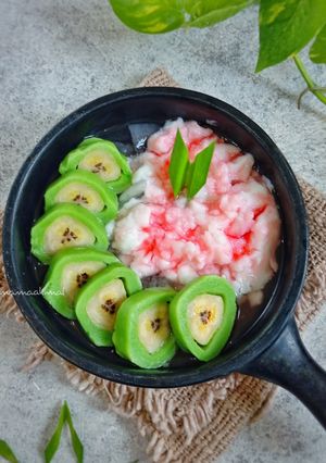 Foto resep Es Pisang Ijo