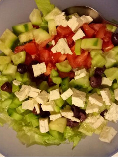 A picture of Simple Greek Salad.