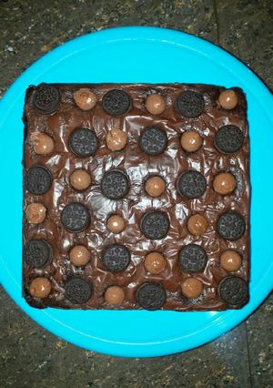 Foto resep Brownies dengan shiny crust 😊