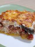 Beringelas gratinadas