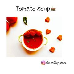 A picture of Tomato soup.