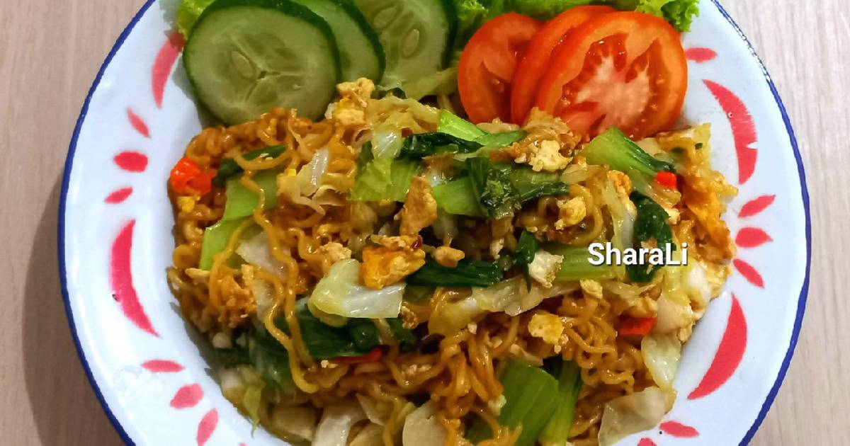 Resep 47. Mie Goreng Sederhana Oleh Shara Lina - Cookpad