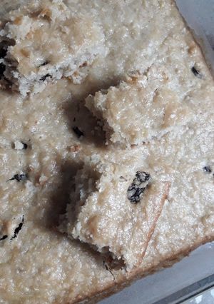 Una foto de Torta de avena y manzana