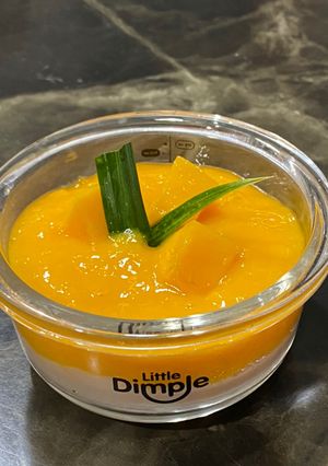 Foto resep Snack mpasi: mango sticky rice ala baby