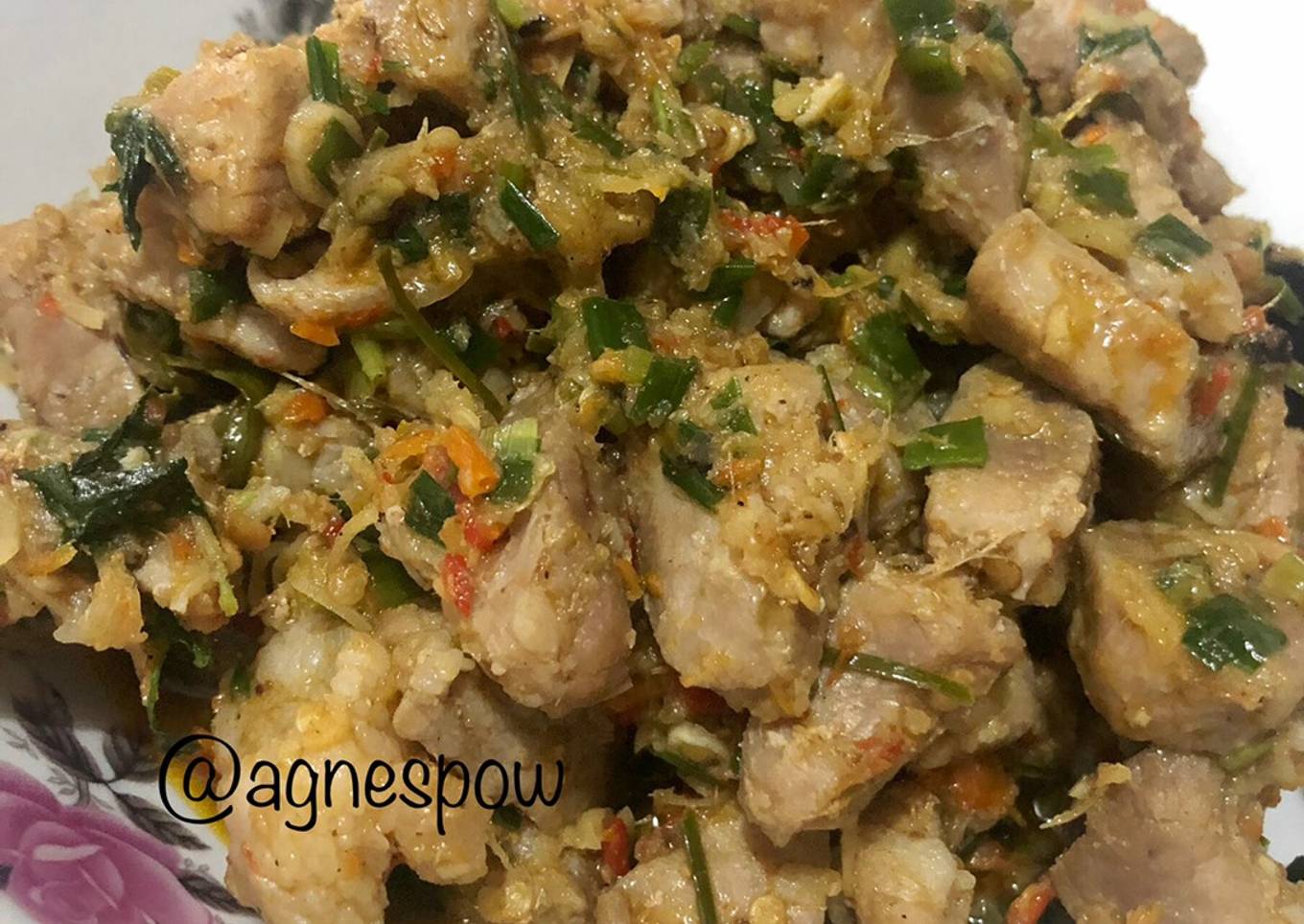 Ayam / Daging masakan Manado Bumbu RW