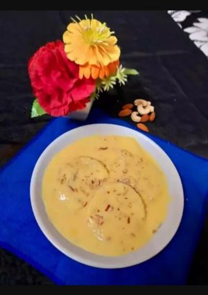 ब्रेड रसमलाई(bread rasmalai recipe in hindi) रेसिपी मुख्य फोटो