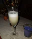 Pisco sour con azúcar flor