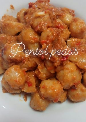 Foto resep Pentol Pedas / Mercon Simple