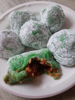 Foto resep Kue Mochi Isi Kacang