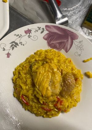 Una foto de Arroz con pollo 🍗