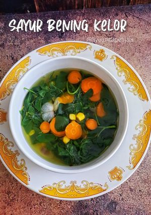 Foto resep Sayur Bening Daun Kelor