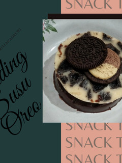 Foto resep Puding Susu Oreo