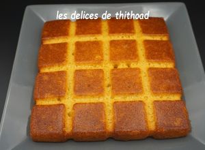 Une photo de Cake au yaourt et à la polenta (LETTRE C)