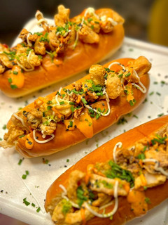 Una foto de Brioche de Calamares y Kimchi 🔥 Calamares fritos en Air Fryer
